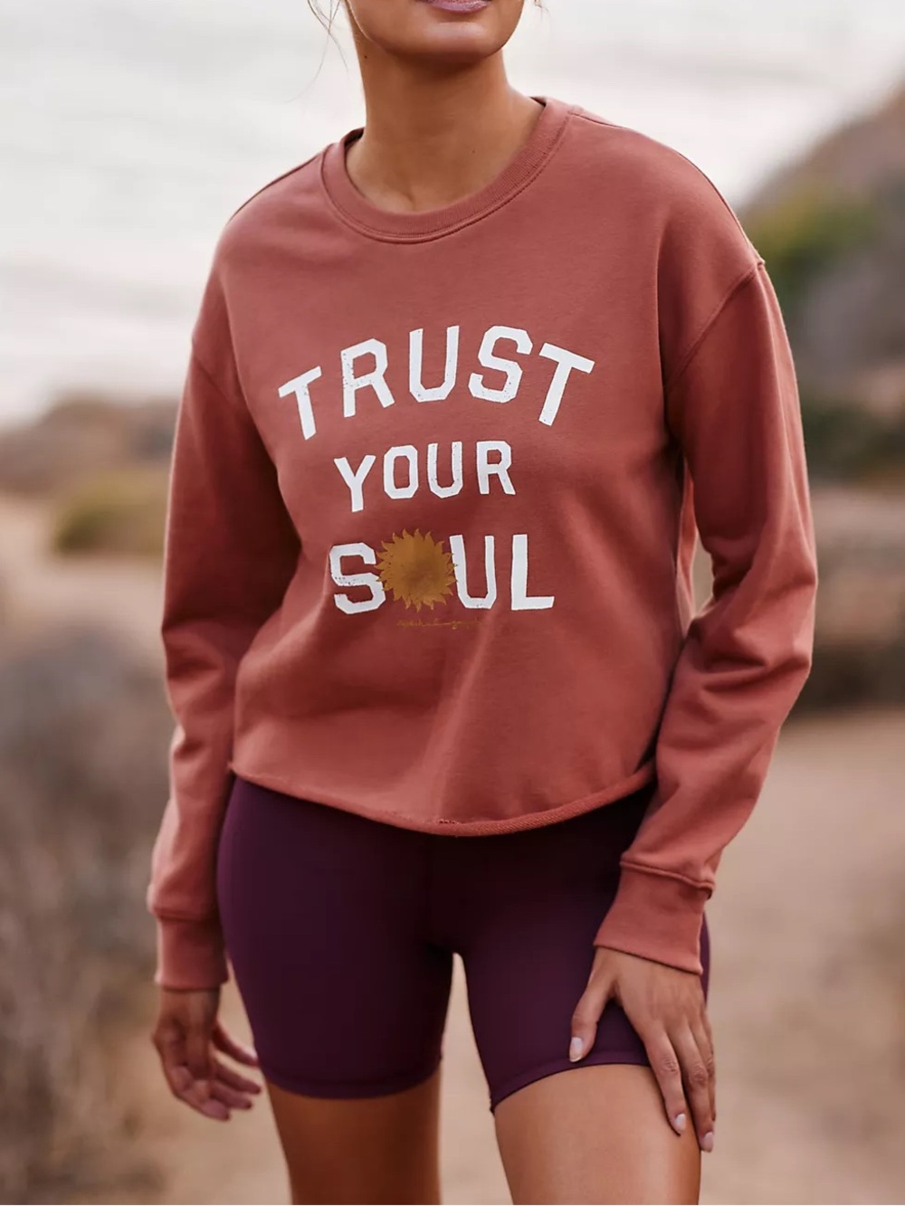 Spiritual Gangster Trust Your Soul Sweatshirt - Size Small